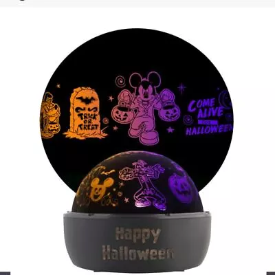 Gemmy Mickey Mouse Rotating Halloween LED Lightshow Projector Shadowlights NEW • $20