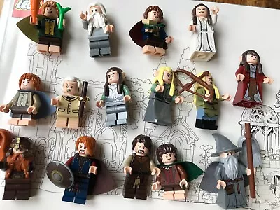 Lego-new-complete 15  Minfigures Set # 10316 Lord Of The Rings/rivendell • $284.99