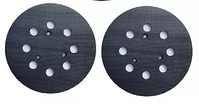 2pc 5  8 Hole Loop Orbital Replacement Sanding Pad Makita Dewalt 3 Screw NEW 8C • $16.98