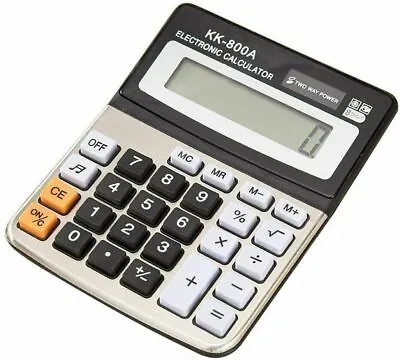£9.99 • Buy Jumbo Desktop Calculator 8 Digit Large Button Pop Up Display Battery Included