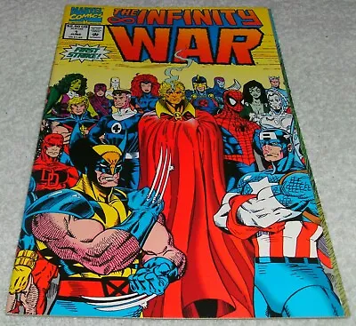 Marvel Comics Infinity War 1992 # 1 Vf+ Gatefold • £14.95