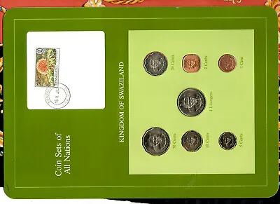 $15.71 • Buy Coin Sets Of All Nations Swaziland W/card 1974-1982 UNC 1 Cents 1974 10 Cts 1975