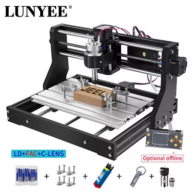 CNC 3018 Pro Laser Engraver Machine Wood Router Machine Milling 3 Axis Control • $249.25