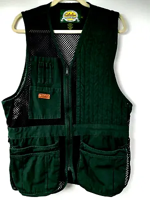 Nwot Cabels's Size Large Tactical Field Hunting And Fishing Mesh Vest Hn-037 • $4.99