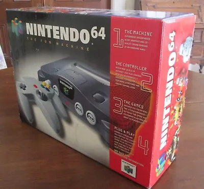 Nintendo 64 Console Fun Machine (Box Only) 1997 • $69