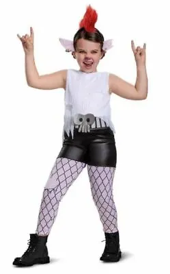 Disney Trolls World Tour Girl's Barb DELUXE Halloween Costume - Child 4-6X Small • $22.45