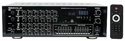 $129.95 • Buy Rockville SingMix 45 1000w Powered Karaoke Mixer Amplifier W/Bluetooth/USB/Echo