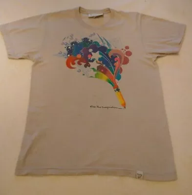 True Imaginary Foundation T-Shirt Size M - White Unisex Stunning Design. • £9.99