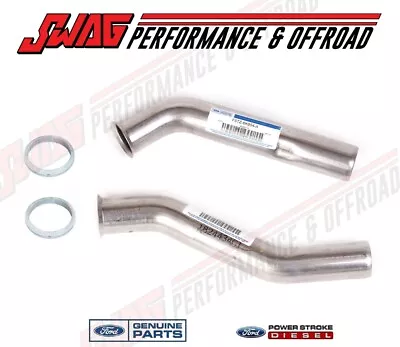 94.5-97 Ford 7.3 7.3L Powerstroke Turbo Diesel Exhaust Donut Gaskets & Up-Pipes • $184.99