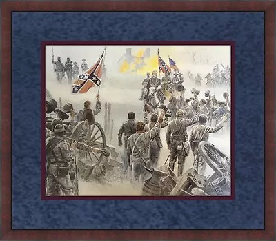 Mort Kunstler Civil War Print His Supreme Moments Custom Framed • $75