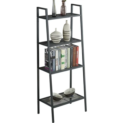 $54.99 • Buy Levede Bookshelf  Ladder Shelf 4Tier Bookcase Storage Display Cabinet Rack Stand