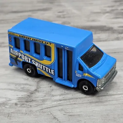 Vintage 1998 Matchbox Chevy Transport Airport Shuttle Car Toy Vehicle Diecast • $9.99