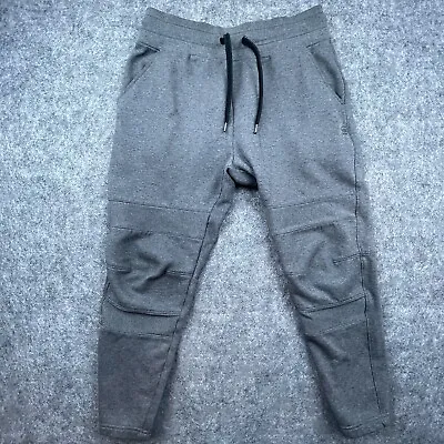 G Star Raw Joggers Mens Medium Grey Motac Slim Tapered Sweatpant Athleisure • $63.24