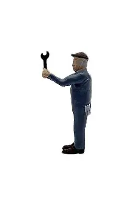 HO Scale Mechanic With Wrench Painted 1/87 Scale Figure • $16.84