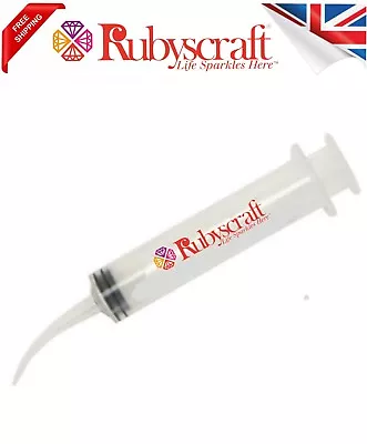 £9.99 • Buy Model Craft 12ml Capacity Curved Glue Syringe  Tip Monoject Swarovski E6000