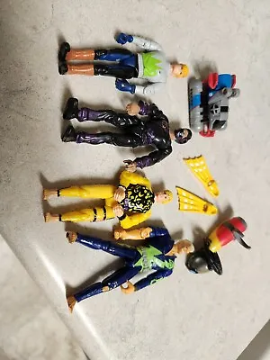 Vintage 1996 HB LGT Jonny Quest Figure 8 Piece Lot • $7