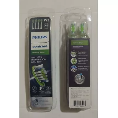 4 Pack For Philips Sonicare W3 White Electric Toothbrush Heads ( HX9062/95 ) New • $20.59