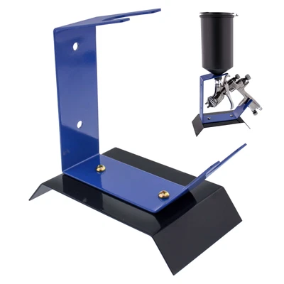 $27.99 • Buy Benchtop GRAVITY FEED SPRAY GUN HOLDER STAND Auto Paint Table Bench Top HVLP