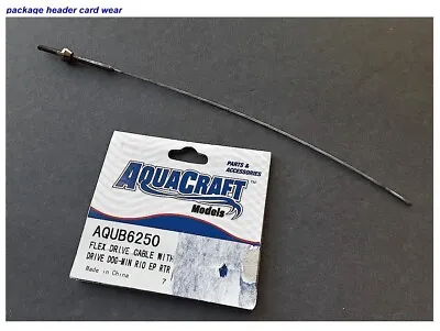 RC Boat AquaCraft Flex Drive Cable W/Drive Dog Mini Rio EP Old Stock New • $19.99
