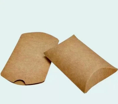 $7.65 • Buy 50Pcs Paper Candy Box Packing Wedding Party Favour Birthday Pillow  Twine Tags