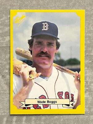 1987 Classic WADE BOGGS Red Sox  Rubber Chicken  Funny Real Trading Card #105 • $4.95