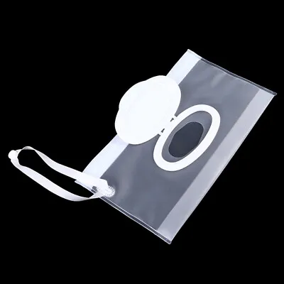 Portable Wet Wipe Dispenser Bag Reusable Travel Baby Wipes Container Packagin Sp • £4.99