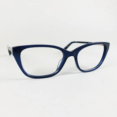 £35 • Buy KAREN MILLEN Eyeglasses BLUE CATS EYE Glasses Frame MOD: KM132 30827363