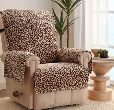 $44.99 • Buy Stoneberry-Innovative Leopard Furniture Cover - Recliner Polyester Washable