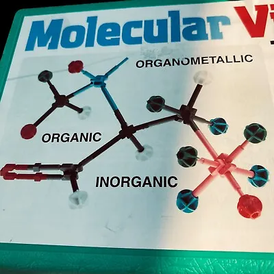 $21.99 • Buy Molecular Visions The Flexible Molecular Science Model Kit Organic Inorganic VG