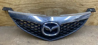 2007-2009 Mazda 3 Sedan Front Upper Chrome Grill Grille OEM BR5H 50 712 ‼️DAMAGE • $50