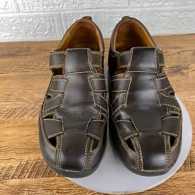 Timberland Mens Brown Leather Sandals Size 10/10.5 • $40