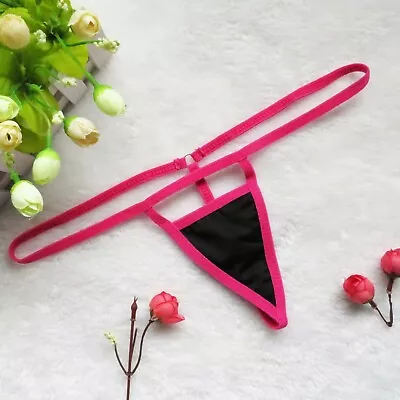 5PCS Lady Sexy Mini Thong Tiny G-string Minimum Covwerge Panties T-back • $13.22