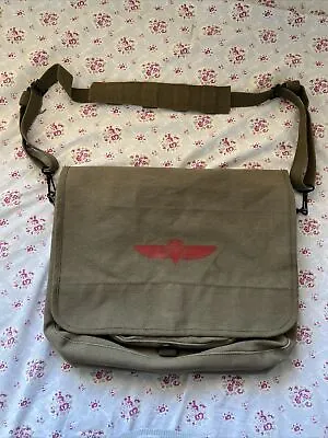 Vintage Banana Republic Israeli Paratrooper Bag - Free Shipping NEW DEAD STOCK!! • $99.99