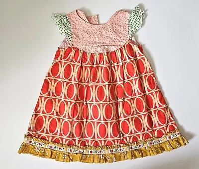 Matilda Jane Platinum 6 Sugar & Spice Flutter Dress LA1-150 • $25.49