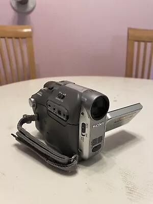 Sony Handycam DCR-HC21 Mini DV Camcorder W/ Battery *TURNS ON SCREEN NOT WORK* • $32