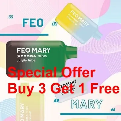 FEO MARY DISPOSABLE  Vape Pen KIT - 20mg - 2ml  Like LOST MARY 🔞 Bloody Mary UK • £2.69