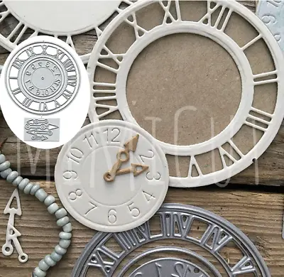 Clock Circle Frame Metal Cutting Dies Steel Stencils Dies For Card Making • £3.89