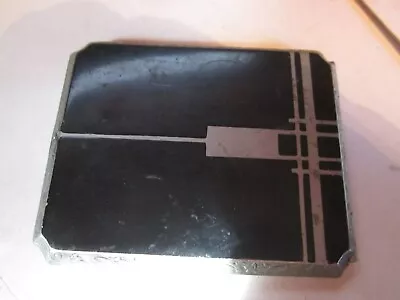 Vintage SPRING LOADED SILVER/PEWTER TONE Cigarette Case Etched Metal 3 1/2  X 3  • $16.99