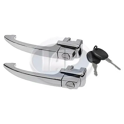 1964-1966 Vw Bug Beetle Door Handle Set W/ Keys Left & Right Pair • $76.85