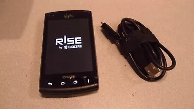 VINTAGE Kyocera Rise C5155 - 2GB (Virgin Mobile) CDMA 3G Android Smartphone • $14.99