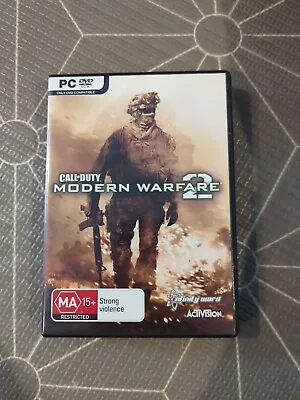 Call Of Duty Modern Warfare 2 PC Gamwle- 2 Discs With Manual • $15