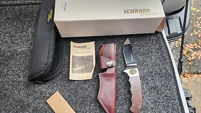 Schrade SDH01 - D'Holder Collectors Knife Grizzly #17 Of 500 W/Box • $369