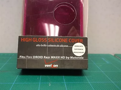 Verizon Droid Razr Maxx Hd Silicone Cover Hg Pink • $2.70