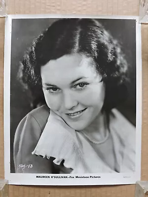 Maureen O'Sullivan Original Glamour Studio Portrait Photo 1930's Fox Movietone • $12