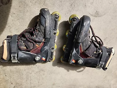 K2 Style Points Bob Aggressive Skates Size 10.5 Skate Inline  John Starr Wheels • $90