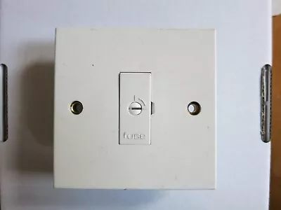 MEM 13a Un-switched Fused Connection Unit (Spur) With Optional Flex Outlet • £6