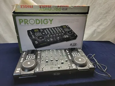 B-52 Prodigy DJ 4 Channel VCA Mixer NEEDS REPAIRED For PARTS (Like Pioneer CDJ) • $49.99