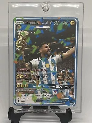 Lionel Messi Pokémon Card Argentina Full Art • $5