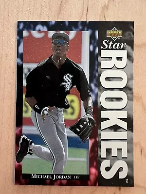 1994 Upper Deck Star Rookies 19 Michael Jordan (Baseball) • $8