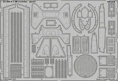 Eduard 32269 X 1/32 Aircraft- F14D Exterior For Trumpeter • $37.53